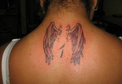 Angel Wings Tattoos Design Pics